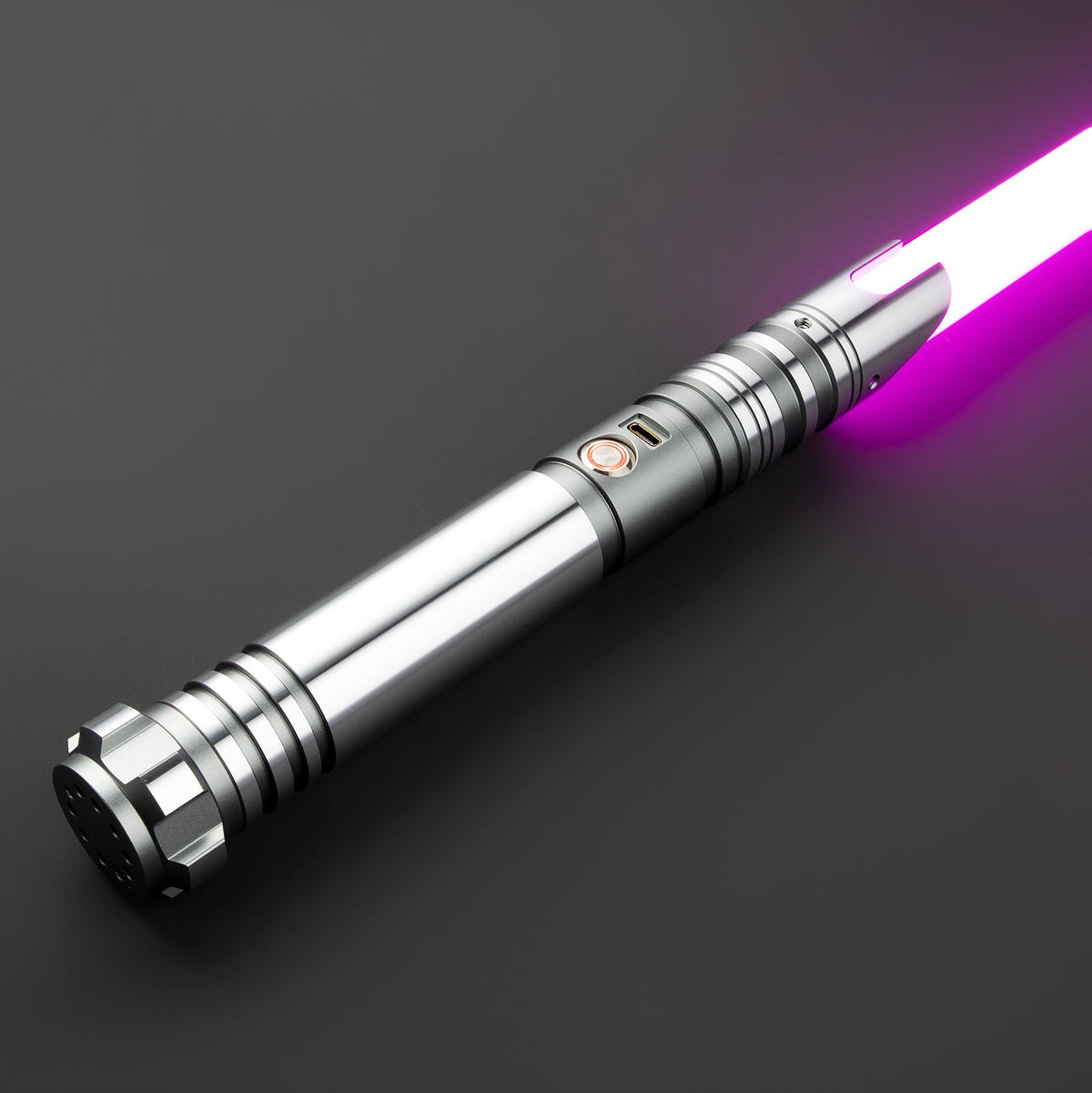 Rapierificsaber Lightsaber Force FX Light Saber with Xenopixel V3 Core Hot Saber Metal Hilt 26CM