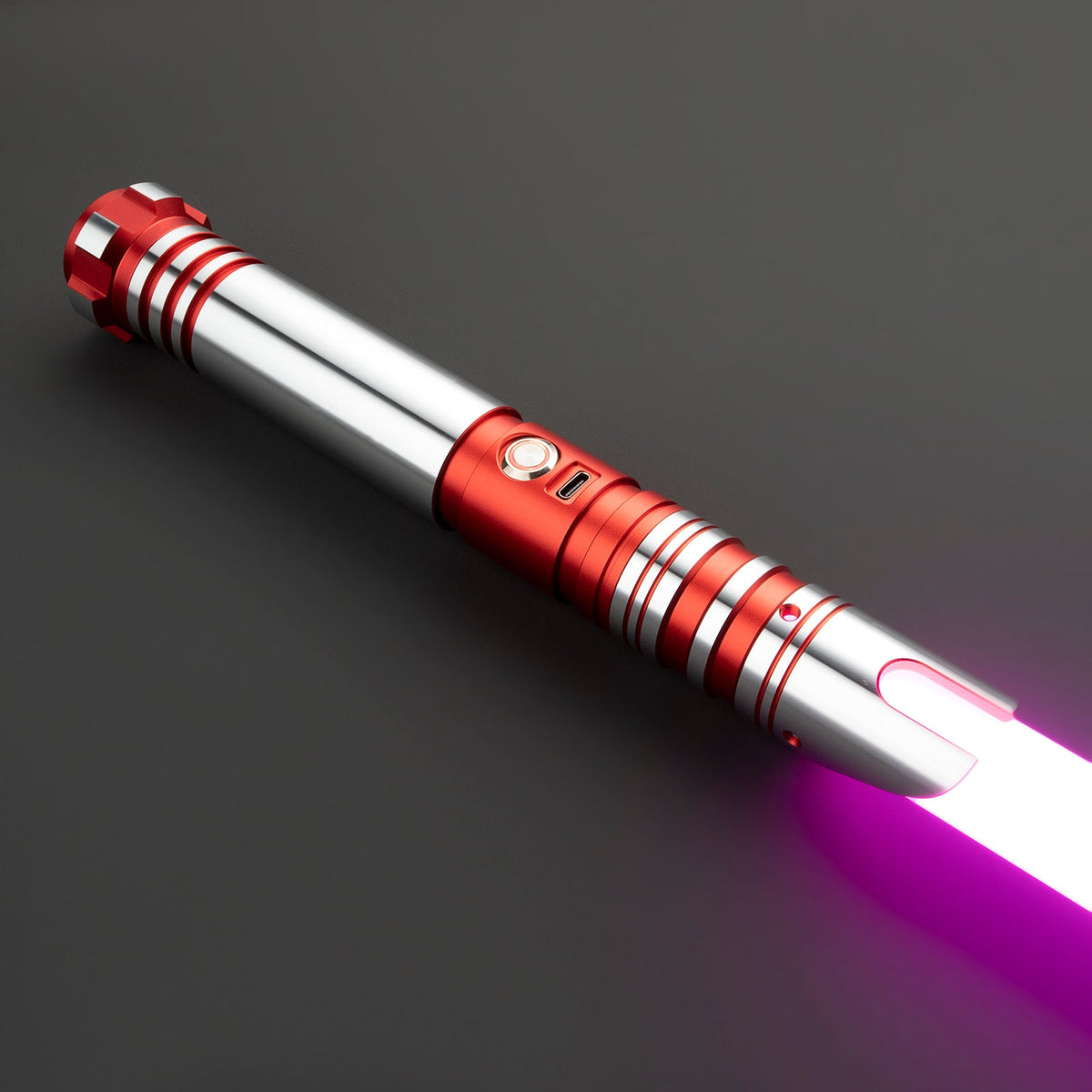 Rapierificsaber Lightsaber Force FX Light Saber with Xenopixel V3 Core Hot Saber Metal Hilt 26CM
