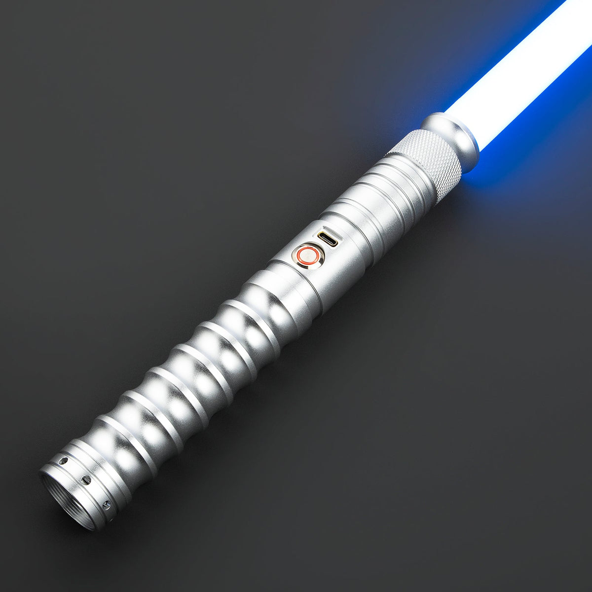 Rapierificsaber Lightsaber Force Heavy Dueling Combat Light Saber 16 Sound Fonts Hilt 27CM