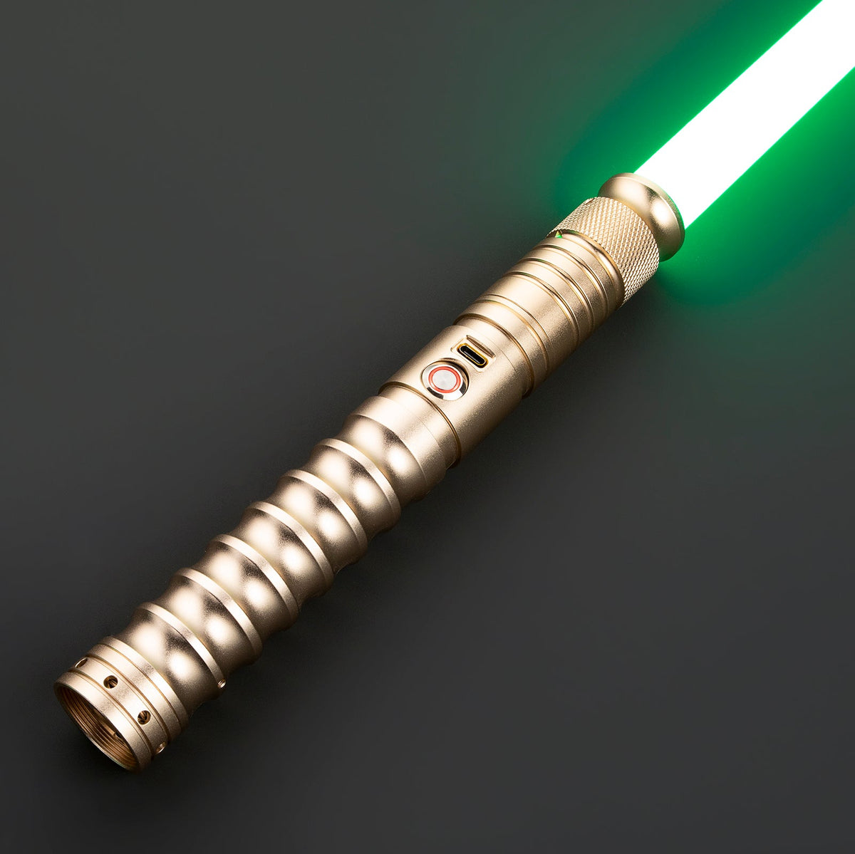 Rapierificsaber Lightsaber Force Heavy Dueling Combat Light Saber 16 Sound Fonts Hilt 27CM