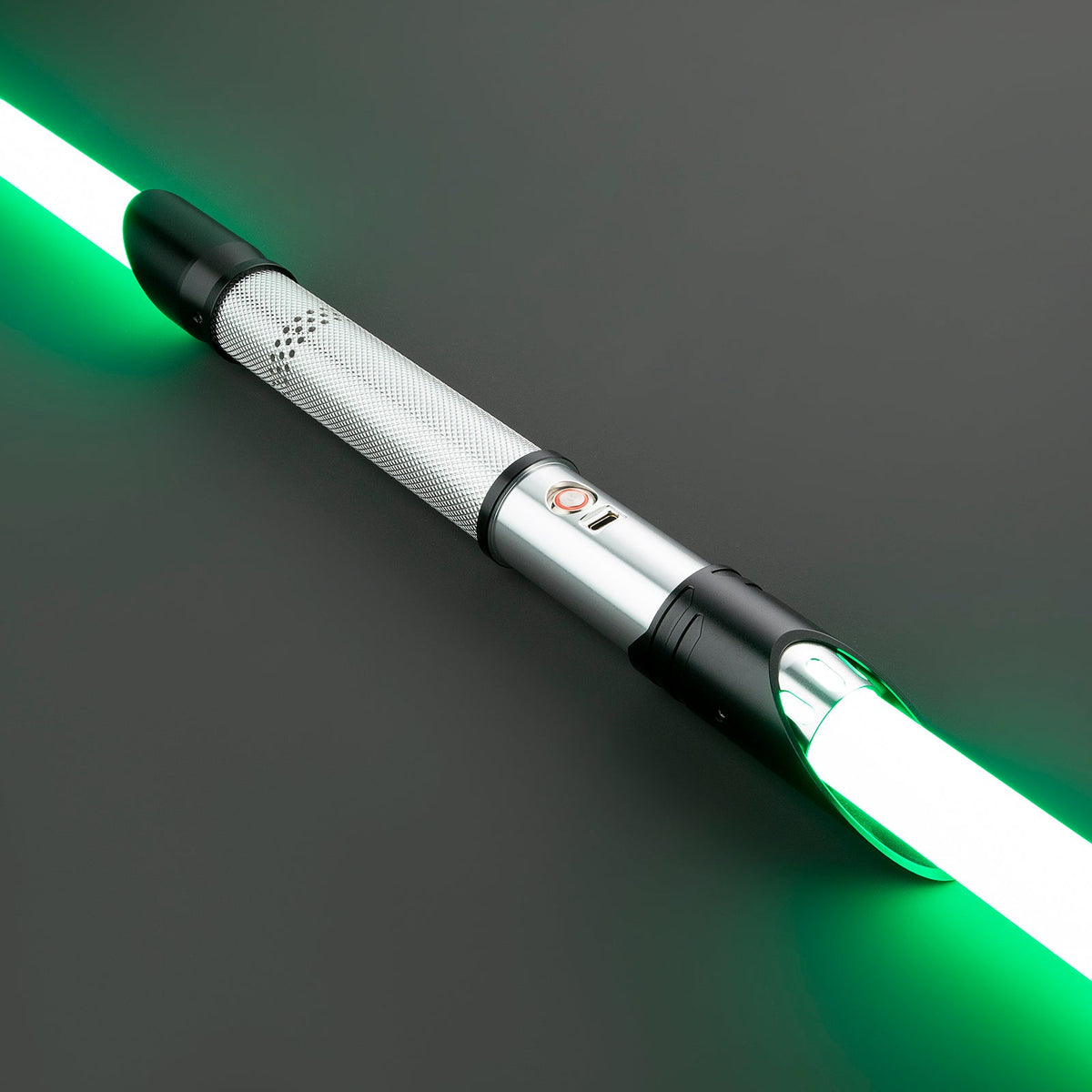 Rapierificsaber Lightsaber Mantis Double Bladed Lightsaber with Sensitive Smooth Swing Hilt 37.5CM