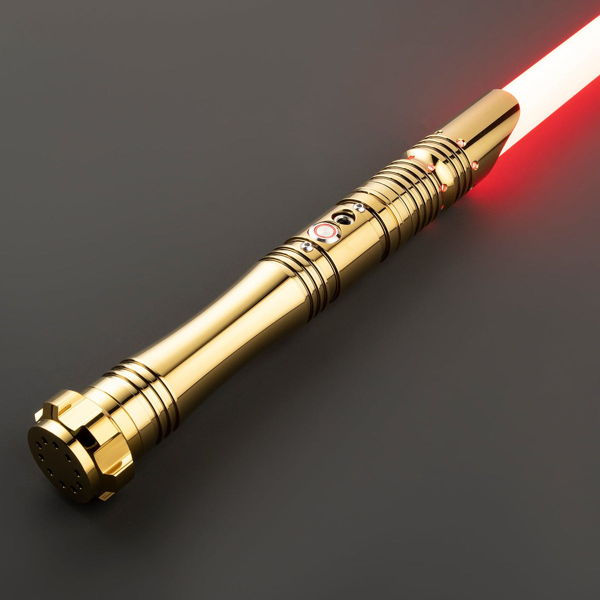 Rapierificsaber Lightsaber Combat Heavy Dueling Force Light Saber Bluetooth Connectable Metal Hilt 30CM