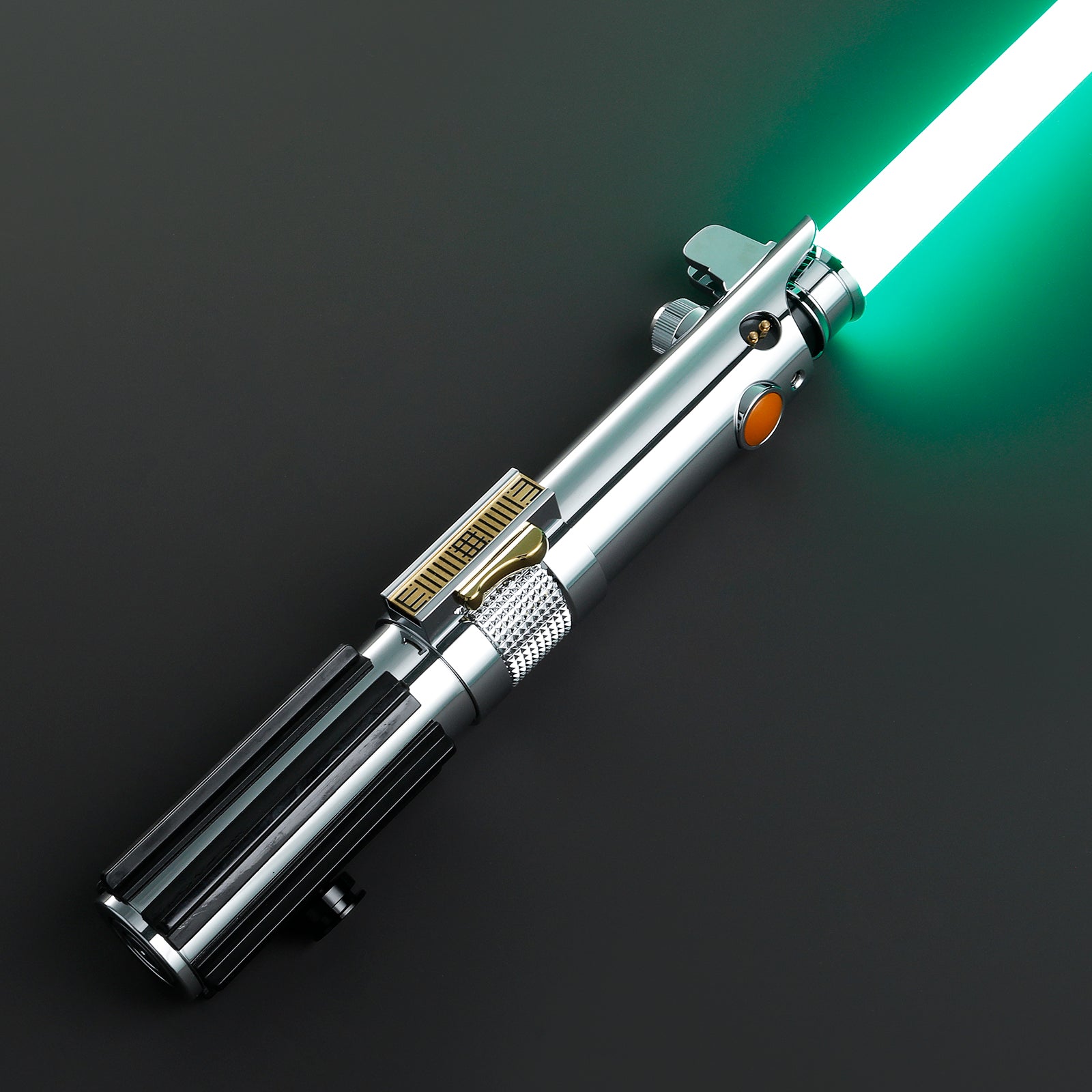 Rapierificsaber Lightsaber Ani Skywalker ASW Lightsaber EP3 Blue Xenopixel V3 Pogo Core Bluetooth Hilt 28.3CM