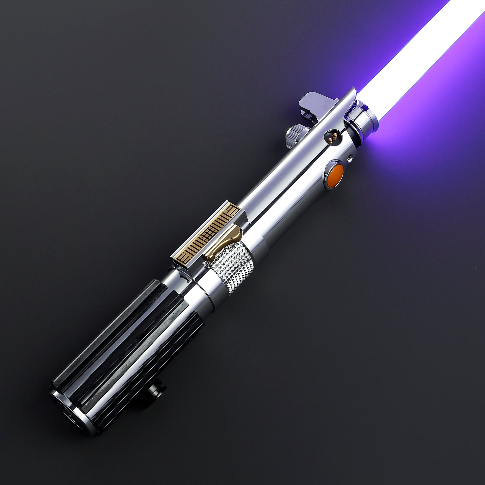 Rapierificsaber Lightsaber Ani Skywalker ASW Lightsaber EP3 Blue Xenopixel V3 Pogo Core Bluetooth Hilt 28.3CM