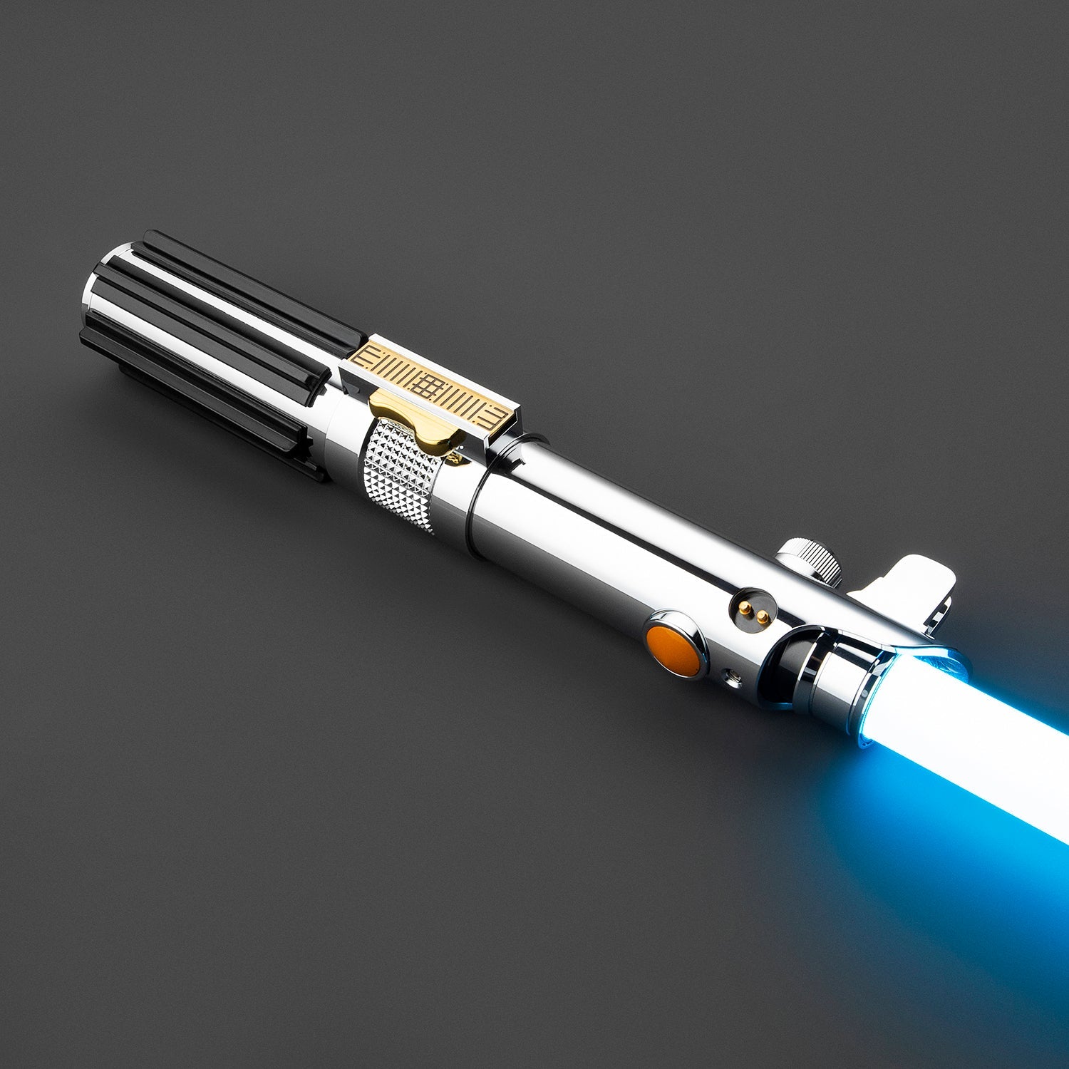 Rapierificsaber Lightsaber Ani Skywalker ASW Lightsaber EP3 Blue Xenopixel V3 Pogo Core Bluetooth Hilt 28.3CM