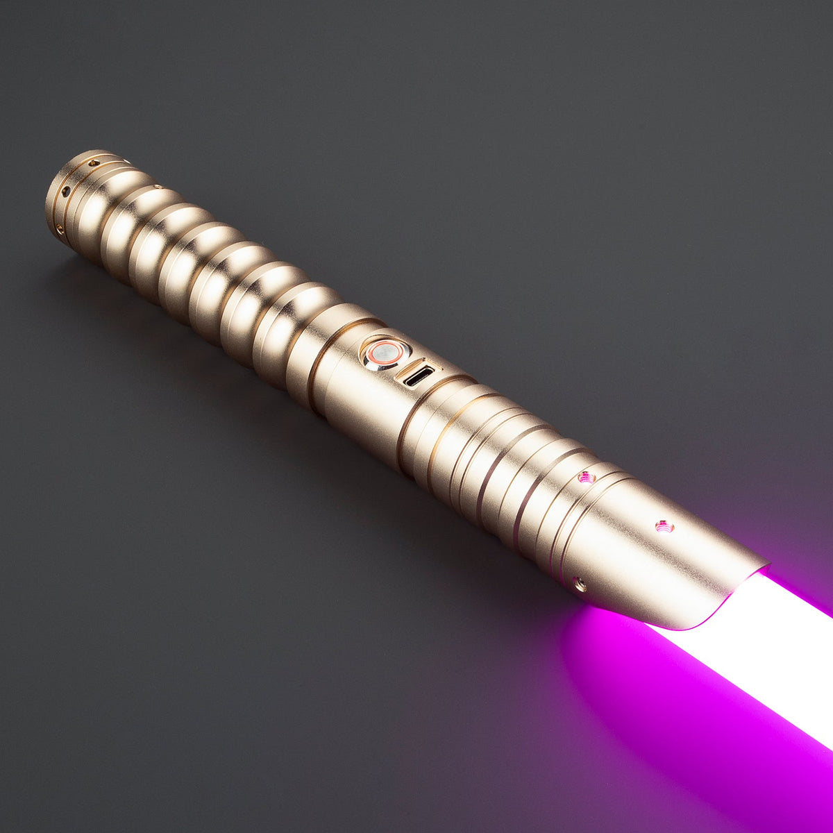 Rapierificsaber Lightsaber Combat Bluetooth Light Saber XENO V3 34 Fonts Hilt 27CM